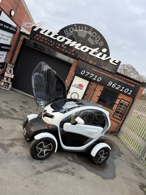 Renault Twizy — Seats Wrapped in Diamond-Stitch Vinyl